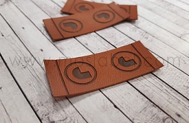  leatherette labels