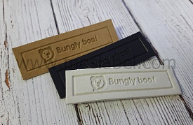 Leatherette labels