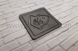 Reflective leatherette