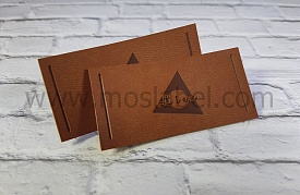 Leatherette labels