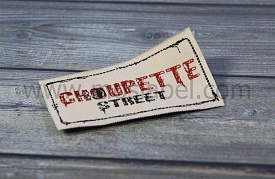 woven label