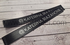  Satin Ribbon Printing