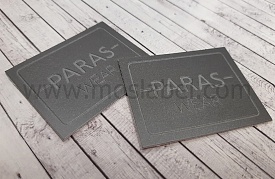 Reflective leatherette