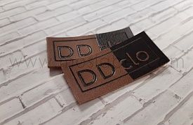  leatherette labels